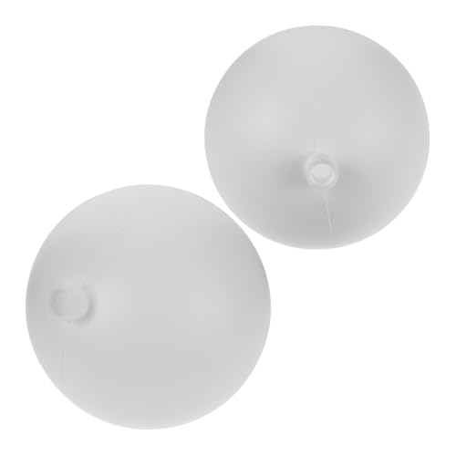 COLLBATH 2 Stück Kugel Lampenschirm Kunststoff Ømm Fassung Konvexe Öffnung Runde Lichtabdeckung für Innen Außen Hochzeit Party Garten Dekoration von COLLBATH