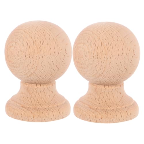 COLLBATH 2 Stück Kugelornamente für Bettpfosten Vorhangstangen und Möbel Rustikaler Charme für DIY Projekte COLLBATH 2 Stück Kugelornamente für Bettpfosten Vorhangstangen und Möbel Rustikaler Charme für DIY Projekte von COLLBATH