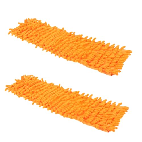 COLLBATH 2 Stück Mikrofaser Ersatzbezüge für Flachen Wischmopp Hohe Wasseraufnahme Weiche Reinigungstücher Langlebig und Schonend für Böden Geeignet für Ecken Fenster Haushalt Orange COLLBATH 2 Stück Mikrofaser Ersatzbezüge für Flachen Wischmopp Hohe Wasseraufnahme Weiche Reinigungstücher Langlebig und Schonend für Böden Geeignet für Ecken Fenster Haushalt Orange von COLLBATH