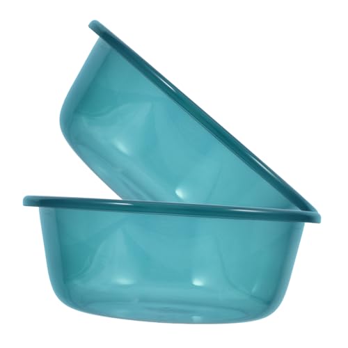 COLLBATH 2 Stück Mittelgroße Dickwandige Kunststoff Waschschüsseln Multifunktional Leicht Robust für Gesichtswäsche Fußbad Küchen und Badgebrauch Platzsparend und Langlebig COLLBATH 2 Stück Mittelgroße Dickwandige Kunststoff Waschschüsseln Multifunktional Leicht Robust für Gesichtswäsche Fußbad Küchen und Badgebrauch Platzsparend und Langlebig von COLLBATH