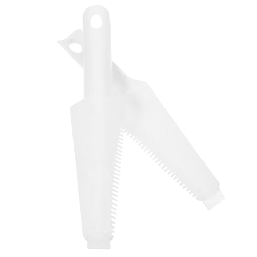 COLLBATH 2 Stück Reinigungs schaber für Wischeimer Selbst Auswringend Multifunktionaler Kunststoff Ersatz schaber für Mop Zubehör Leicht Platzsparend für Effektive Haar Schmutzentfernung von COLLBATH