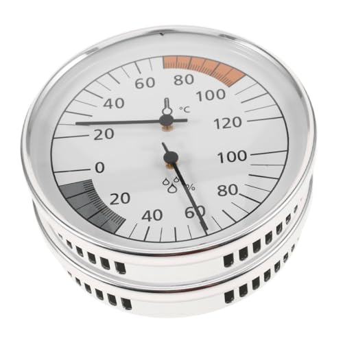 COLLBATH 2 Stück Sauna Thermometer Hygrometer Präzisions Temperatur und Feuchtigkeitsmesser für Dampfbad und Saunaraum mit Großer Anzeige und Hoher Sensitivität zur Innenraummessung COLLBATH 2 Stück Sauna Thermometer Hygrometer Präzisions Temperatur und Feuchtigkeitsmesser für Dampfbad und Saunaraum mit Großer Anzeige und Hoher Sensitivität zur Innenraummessung von COLLBATH
