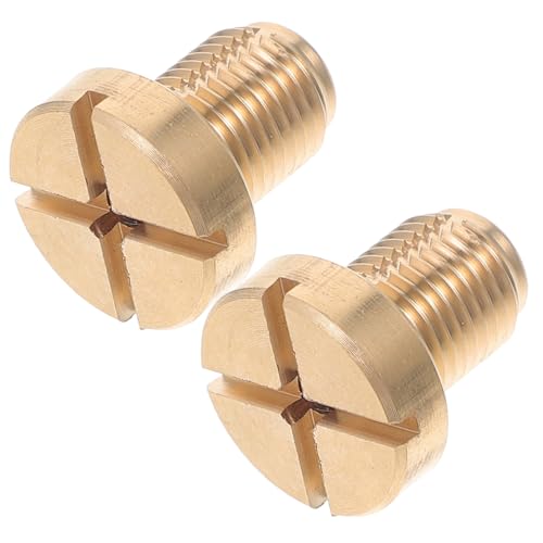 COLLBATH 2 Stück Teiliges Kühlmittelbehälter Entlüftungsschraube aus Kupfer und Gummi Verschleißfest Starke Tragfähigkeit Einfache Installation Passend für Bmw Kühler Ausgleichsbehälter COLLBATH 2 Stück Teiliges Kühlmittelbehälter Entlüftungsschraube aus Kupfer und Gummi Verschleißfest Starke Tragfähigkeit Einfache Installation Passend für Bmw Kühler Ausgleichsbehälter von COLLBATH