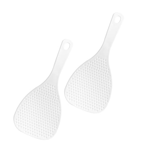 COLLBATH 2 Stück Teiliges Reislöffel aus Lebensmittelechtem Hitzebeständigem Material Antihaftbeschichtet Passend für Reiskocher Sicherer Wiederverwendbarer Reisschöpfer für Sauberes COLLBATH 2 Stück Teiliges Reislöffel aus Lebensmittelechtem Hitzebeständigem Material Antihaftbeschichtet Passend für Reiskocher Sicherer Wiederverwendbarer Reisschöpfer für Sauberes von COLLBATH