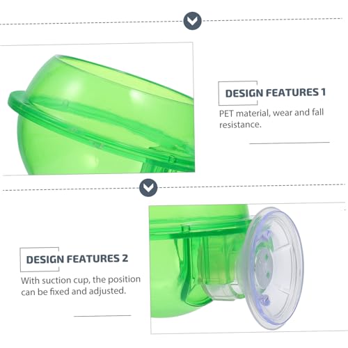 COLLBATH 2 Stück Teiliges Reptilien Anti Flucht Futterbehälter Ecknapf für Gecko Schildkröten Wasserschale Stabil rutschfest Einfach zu Reinigen COLLBATH 2 Stück Teiliges Reptilien Anti Flucht Futterbehälter Ecknapf für Gecko Schildkröten Wasserschale Stabil rutschfest Einfach zu Reinigen von COLLBATH