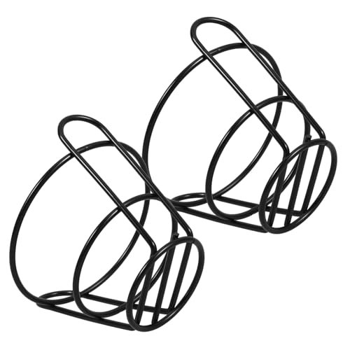 COLLBATH 2 Stück Teiliges Snackkorb Schwarzem Stahl French Fries Halter und Fried Chicken Korb Stilvoller Drahtkorb für Restaurant Party und Vielseitige Snackpräsentation COLLBATH 2 Stück Teiliges Snackkorb Schwarzem Stahl French Fries Halter und Fried Chicken Korb Stilvoller Drahtkorb für Restaurant Party und Vielseitige Snackpräsentation von COLLBATH