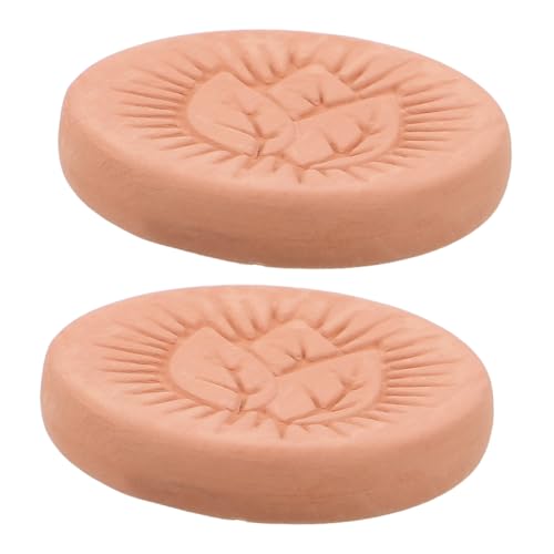COLLBATH 2 Stück Terrakotta Humidifier Zubehör Rund Tabakfeuchtigkeit Erhalt Luftbefeuchter Konsistente Feuchtigkeitskontrolle Für Zigaretten Frischhaltung COLLBATH 2 Stück Terrakotta Humidifier Zubehör Rund Tabakfeuchtigkeit Erhalt Luftbefeuchter Konsistente Feuchtigkeitskontrolle Für Zigaretten Frischhaltung von COLLBATH
