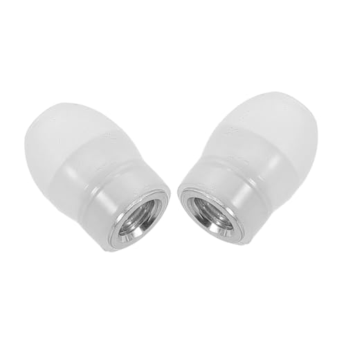 COLLBATH 2 Stück Weiche Ohrstöpsel Ersatzteile mit Gewinde Stethoskop Ohrhörer Aufsätze für Komfortablen Sitz Langlebig Geräuschisolierend Passend für Medizinische Untersuchung und Alltag von COLLBATH