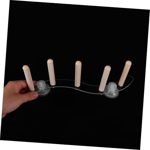 COLLBATH 2 Stücke Teiliges Papageien-vogelstand Saugnapf Langlebige Hygienische Vogelplattform für Fenster Tragbare Kletterleiter für Sittiche Nymphensittiche Graupapageien Fördert COLLBATH 2 Stücke Teiliges Papageien-vogelstand Saugnapf Langlebige Hygienische Vogelplattform für Fenster Tragbare Kletterleiter für Sittiche Nymphensittiche Graupapageien Fördert von COLLBATH