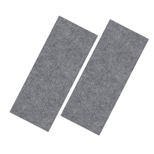 COLLBATH 2 Stücke Teppichschutzabdeckung Katzenkratzmatte für Möbel Katzenkratzermöglichkeitenschutz Katzenkratzer -Couch -Abdeckung Katzenkratzdecke Couchschutz Katze Polyester Hellgrau von COLLBATH
