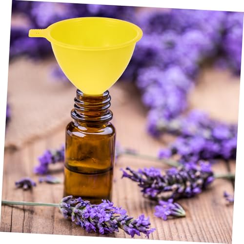 COLLBATH 20 Stück Teiliges Kleine Kunststoff trichter Leichter Mini trichter für Ätherische Öle Kosmetik Laborflüssigkeiten Vielseitig Einsetzbar für Küche und Wissenschaft von COLLBATH
