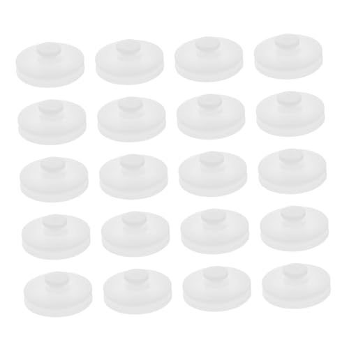 COLLBATH 20 Stück Teiliges Kunststoff Riemenscheiben Design Langlebig und Belastbar Kompatibel für Diverse Motorantriebe Einfach zu Montieren für DIY Mechanikprojekte von COLLBATH