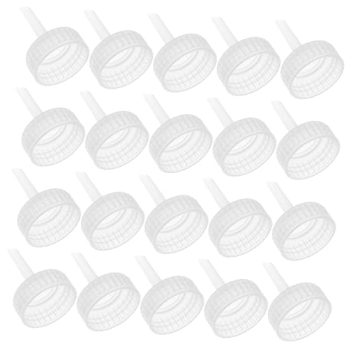 COLLBATH 20 Stück Teiliges Mini trichter Vielseitige Kleine Kunststoff trichter zum Präzisen Befüllen von Wärmflaschen und Kleinen Flaschen Tragbar und Einfach für Flüssigkeitstransfer von COLLBATH