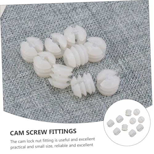 COLLBATH 24 Sätze Möbelverbinder Cam Lock Schrauben Muttern mit Kunststoffdübeln für Stabile Eckverbindung von Holzteilen Einfache Montage und Wiederverwendbar COLLBATH 24 Sätze Möbelverbinder Cam Lock Schrauben Muttern mit Kunststoffdübeln für Stabile Eckverbindung von Holzteilen Einfache Montage und Wiederverwendbar von COLLBATH