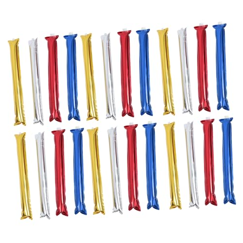 COLLBATH 24stücke Aufblasbare Stöcke Für Konzert Und Party Sportgeräusche Sicherheitsmaterial Fest Und Sportveranstaltungen von COLLBATH