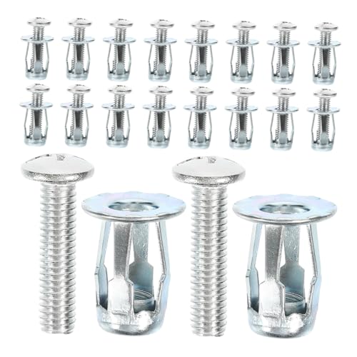 COLLBATH 25 Sätze Teiliges Mutter einsatz Schraubenanker Set Verzinkter Karbonstahl Petal Nuts für Hohlraum Pressplatten Einfache Montage Robuste Befestigung für Heim und Boot Gewinde COLLBATH 25 Sätze Teiliges Mutter einsatz Schraubenanker Set Verzinkter Karbonstahl Petal Nuts für Hohlraum Pressplatten Einfache Montage Robuste Befestigung für Heim und Boot Gewinde von COLLBATH