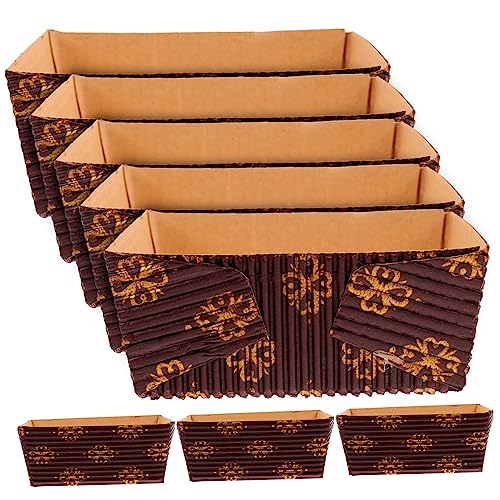 COLLBATH 25stücke Einweg-papier-kastenformen Zum Backen Rechteckige Papierbrotformen Kuchenpapier-tabletts Backpapier-kastenformen Brotbackformen Aus Papiermaterial COLLBATH 25stücke Einweg-papier-kastenformen Zum Backen Rechteckige Papierbrotformen Kuchenpapier-tabletts Backpapier-kastenformen Brotbackformen Aus Papiermaterial von COLLBATH