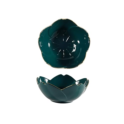 COLLBATH 2-teilige Keramik-dip-schalen Porzellan-soßenschalen Im Blumendesign Für Gewürze Küche Und Grillen von COLLBATH