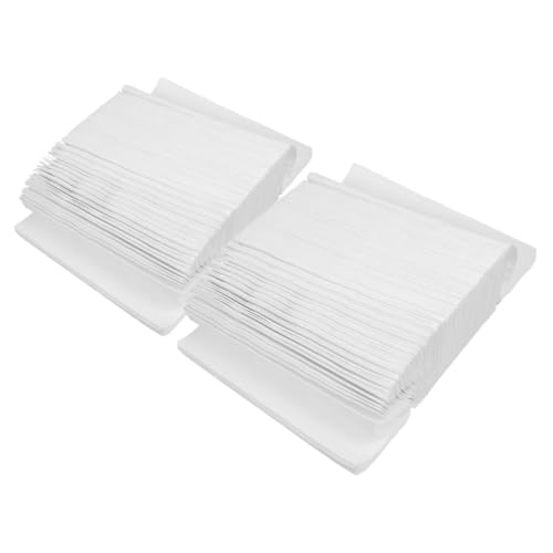COLLBATH 2er-pack Sterilisationshandpapier Servietten Papierhandtücher Gästehandtücher Einweg Badezimmer Restaurant-gewebe Handtuch Papier Papiertuch Einweghandtücher Papiertücher Weiß von COLLBATH