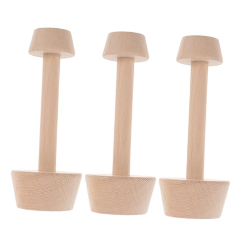 COLLBATH 3 Stück Doppelseitiger Holz Gebäckstampfer Natürlicher Teigdrucker für DIY Mini Käsekuchen Gebäck Langlebig Zeitsparend Aromatischer Holzduft Vielseitig für Backen und Dessert COLLBATH 3 Stück Doppelseitiger Holz Gebäckstampfer Natürlicher Teigdrucker für DIY Mini Käsekuchen Gebäck Langlebig Zeitsparend Aromatischer Holzduft Vielseitig für Backen und Dessert von COLLBATH