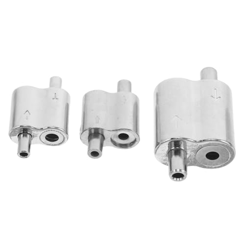 COLLBATH 3 Stück Drahtseil-klemmen Kupfer mit Doppellockierendem Sicherheitsverschluss für Stabile Kabelbefestigung Verstellbare Drahtseilhalterung für Werbeschilder Weihnachtsbeleuchtung von COLLBATH