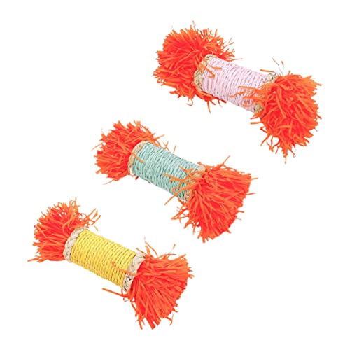COLLBATH Hamster-kauspielzeug Aus Papier Und Seil Beißspielzeug Für Hasen Und Meerschweinchen Backenzahnspielzeug Für Kleine Haustiere von COLLBATH