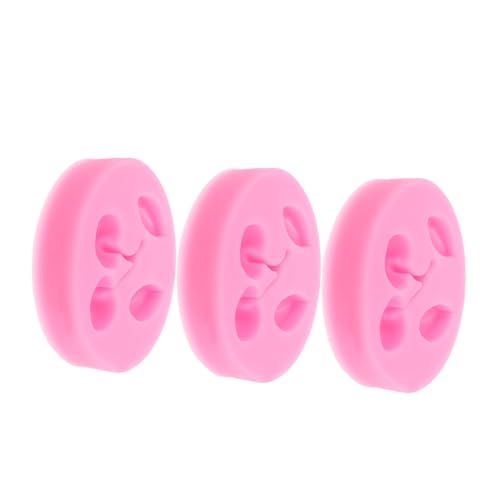 COLLBATH 3 Stück Kirsch Fondantform Süßigkeitenformen Silikonformen für die Kuchendekoration Fruchtschimmel Kuchenformen aus Silikon Gebäckform Kuchenformen zum Backen Kieselgel Rosa COLLBATH 3 Stück Kirsch Fondantform Süßigkeitenformen Silikonformen für die Kuchendekoration Fruchtschimmel Kuchenformen aus Silikon Gebäckform Kuchenformen zum Backen Kieselgel Rosa von COLLBATH