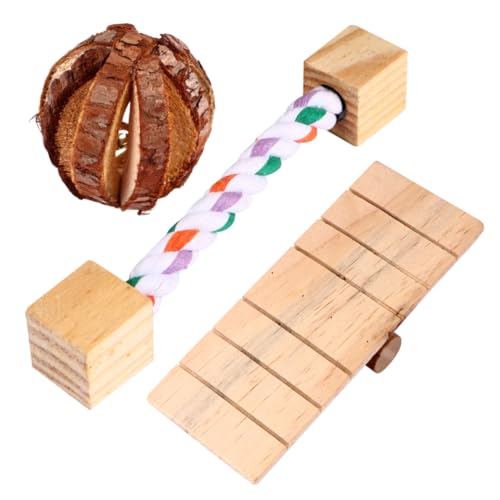 COLLBATH 3stücke Spielzeug Für Kleine Haustiere -Hamster-kauspielzeug Haustier-Spielzeug Aus Holz Kauspielzeug Für Kleine Haustiere Geeignet Für Hamster Eichhörnchen Chinchillas COLLBATH 3stücke Spielzeug Für Kleine Haustiere -Hamster-kauspielzeug Haustier-Spielzeug Aus Holz Kauspielzeug Für Kleine Haustiere Geeignet Für Hamster Eichhörnchen Chinchillas von COLLBATH