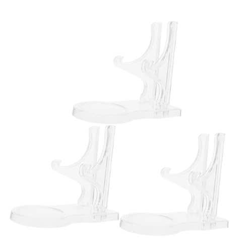 COLLBATH 3 Stück Teiliges Kunststoff Kaffeetassenhalter Multifunktionaler Europäischer Stil Tablettständer für Teetassen Untertassen und Teller Platzsparend und Elegant für Zuhause und von COLLBATH