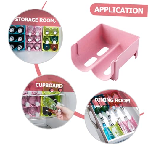 COLLBATH 3 Stück Teiliges Stapelbares Haushalts getränkeregal aus Robustem Material Platzsparender Flaschenhalter für Bier Wasserflaschen und Dosen Geeignet für Kühlschrank und Küche COLLBATH 3 Stück Teiliges Stapelbares Haushalts getränkeregal aus Robustem Material Platzsparender Flaschenhalter für Bier Wasserflaschen und Dosen Geeignet für Kühlschrank und Küche von COLLBATH