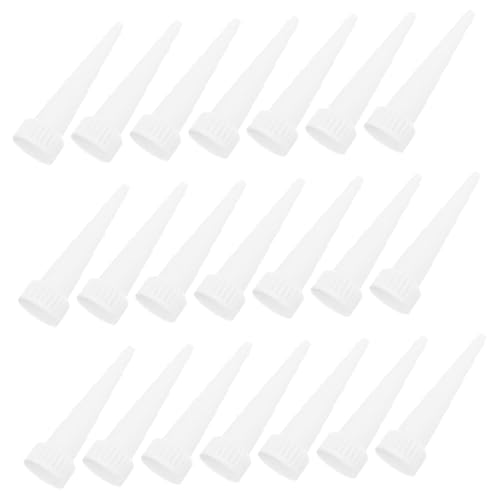 COLLBATH 30 Stück Flaschenklebermund verzichten Präzisionsspitze für Bastelkleber Handbuch Kleber Applikator Flaschenkappen für Kleber Tipps für Klebeflaschen Klebespitze Weiß COLLBATH 30 Stück Flaschenklebermund verzichten Präzisionsspitze für Bastelkleber Handbuch Kleber Applikator Flaschenkappen für Kleber Tipps für Klebeflaschen Klebespitze Weiß von COLLBATH