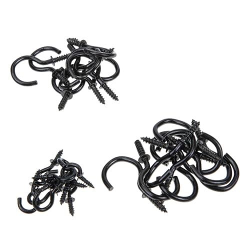 COLLBATH 30 Stück Metall Schraubhaken Selbstschneidende Augenschrauben für Innenräume Vielseitige Aufhängelösungen für Haushaltsgegenstände und Küchenutensilien COLLBATH 30 Stück Metall Schraubhaken Selbstschneidende Augenschrauben für Innenräume Vielseitige Aufhängelösungen für Haushaltsgegenstände und Küchenutensilien von COLLBATH