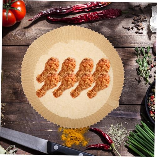 COLLBATH 300 Stück Runde Backpapierliner für Heißluftfritteuse Hitzebeständig aus Naturfaser Geeignet für Grillen Backen Airfryer Mikrowelle und Dämpfen COLLBATH 300 Stück Runde Backpapierliner für Heißluftfritteuse Hitzebeständig aus Naturfaser Geeignet für Grillen Backen Airfryer Mikrowelle und Dämpfen von COLLBATH