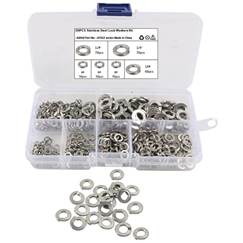 COLLBATH 350 Stück Unterlegscheiben Sortiment aus für Schraubensicherungen für Reparaturen und Projekte im und Außenbereich COLLBATH 350 Stück Unterlegscheiben Sortiment aus für Schraubensicherungen für Reparaturen und Projekte im und Außenbereich von COLLBATH