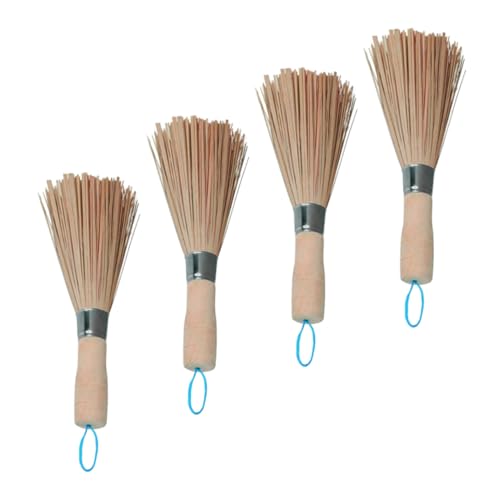 COLLBATH 4 Stck. Teiliges Holz Spülbürsten mit Langem Griff Langlebige Küchenbürsten für Geschirr Topfreinigung Praktische Aufhängung Vielseitig für Nasse und Trockene Anwendung Farblich COLLBATH 4 Stck. Teiliges Holz Spülbürsten mit Langem Griff Langlebige Küchenbürsten für Geschirr Topfreinigung Praktische Aufhängung Vielseitig für Nasse und Trockene Anwendung Farblich von COLLBATH