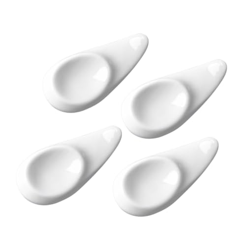 COLLBATH 4stücke Essstäbchenständer Aus Keramik Filigrane Ablagen Aufbewahrungsablagen Für Besteck Gabelhalter Tischdeko Für Zuhause von COLLBATH