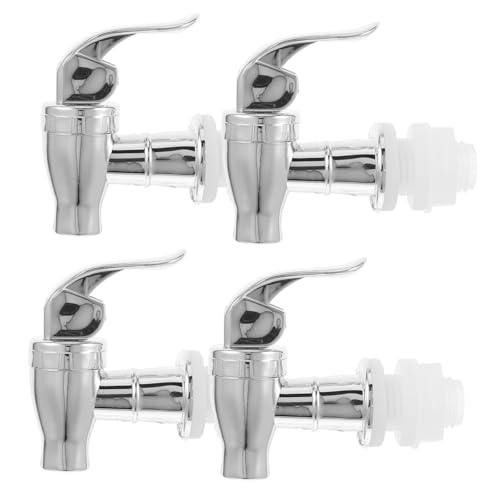 COLLBATH 4 Stück Getränkeverteiler Wiederverwendbare Spigot Material für Heißwasser für Camping Partys und Zuhause von COLLBATH