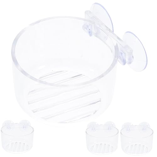 COLLBATH Aquarium-pflanzenhalter Aus Acryl Transparent Mit Saugnäpfen Für Aquariumpflanzen Und Dekoration 4 Stück von COLLBATH