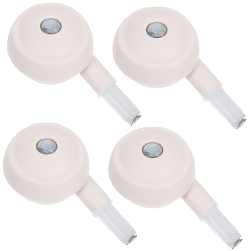 COLLBATH 4 Stück Kinderwagen Räder Ersatz Silent Swivel für Walker Verschleißfeste Leise Laufrollen Direkt Einsteckbare Kleine Räder für Buggy Kinderwagen von COLLBATH