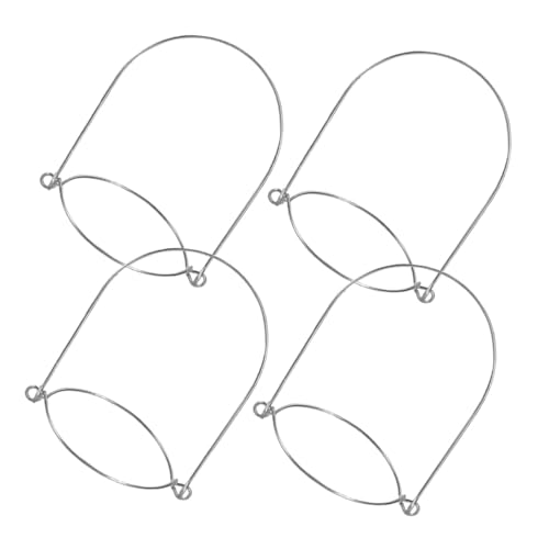 COLLBATH 4 Stück Teiliges Edelstahl Draht Einmachglas Griffe Robuste Mason Jar Aufhängehaken für Öffnung Platzsparend für Küche und Outdoor Langlebige Einmachglas Halterung COLLBATH 4 Stück Teiliges Edelstahl Draht Einmachglas Griffe Robuste Mason Jar Aufhängehaken für Öffnung Platzsparend für Küche und Outdoor Langlebige Einmachglas Halterung von COLLBATH