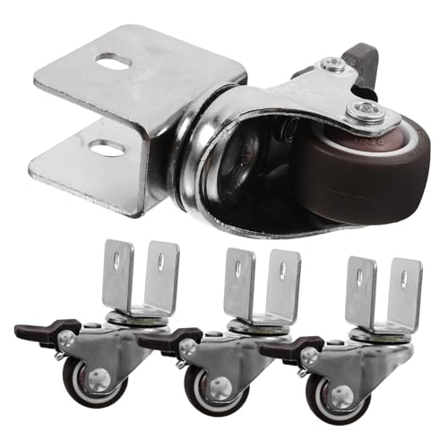 COLLBATH 4 Stück Teiliges Möbelrollen-set Bremse Geräuschlos Schwere Belastung Geeignet für Möbel Werkbänke Harte Böden Flexible Beweglichkeit COLLBATH 4 Stück Teiliges Möbelrollen-set Bremse Geräuschlos Schwere Belastung Geeignet für Möbel Werkbänke Harte Böden Flexible Beweglichkeit von COLLBATH