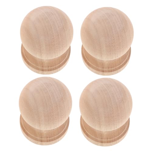 COLLBATH 4 Stück Unlackierte Holzbaluster Treppenpfosten Europäisches Design Römische Säulenform Dekorative Geländer Spindeln für Möbel Weinschränke Heimwerker Hellgelb COLLBATH 4 Stück Unlackierte Holzbaluster Treppenpfosten Europäisches Design Römische Säulenform Dekorative Geländer Spindeln für Möbel Weinschränke Heimwerker Hellgelb von COLLBATH