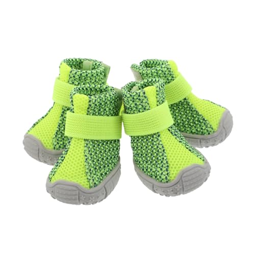 COLLBATH 4 Stück rutschfeste Hundeschuhe für Kleine Hunde Atmungsaktive Leichte Sneakers mit Antirutschsohle Allwettertauglich für Outdoor und Welpen COLLBATH 4 Stück rutschfeste Hundeschuhe für Kleine Hunde Atmungsaktive Leichte Sneakers mit Antirutschsohle Allwettertauglich für Outdoor und Welpen von COLLBATH