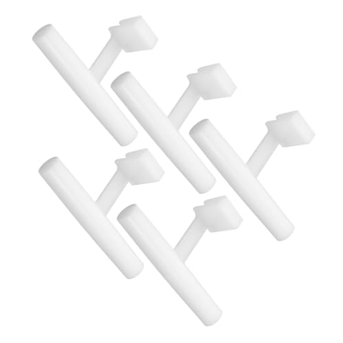 COLLBATH 5 Stück Teiliges Vogelfutterständer Robustem Acryl mit Schnellverschluss Vielseitig Einsetzbar für Futterstationen und Vogeltränken Wetterfest und Einfach zu Montieren für von COLLBATH