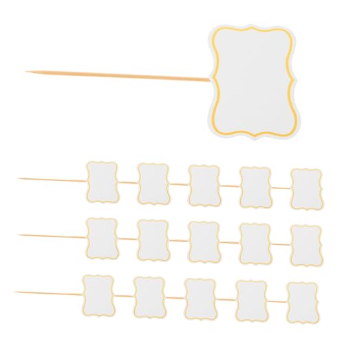 COLLBATH 50 Stück Käse -Tag -Flagge Zahnstocher für Wurstwarenbrett Käsebrettschilder Käsedekorationen Käse Geburtstagsfeier Dekorationen Partydekorationen zum Thema Weiß COLLBATH 50 Stück Käse -Tag -Flagge Zahnstocher für Wurstwarenbrett Käsebrettschilder Käsedekorationen Käse Geburtstagsfeier Dekorationen Partydekorationen zum Thema Weiß von COLLBATH