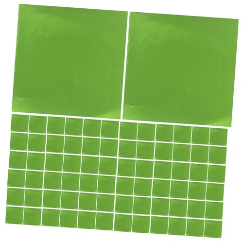 COLLBATH 500 Stück Lebensmittelgeeignete Aluminiumfolie Schokoladenfolie mit Glänzender Oberfläche für Süßigkeiten Pralinen und DIY Verpackung Hygienisch und Vielseitig für und Party COLLBATH 500 Stück Lebensmittelgeeignete Aluminiumfolie Schokoladenfolie mit Glänzender Oberfläche für Süßigkeiten Pralinen und DIY Verpackung Hygienisch und Vielseitig für und Party von COLLBATH