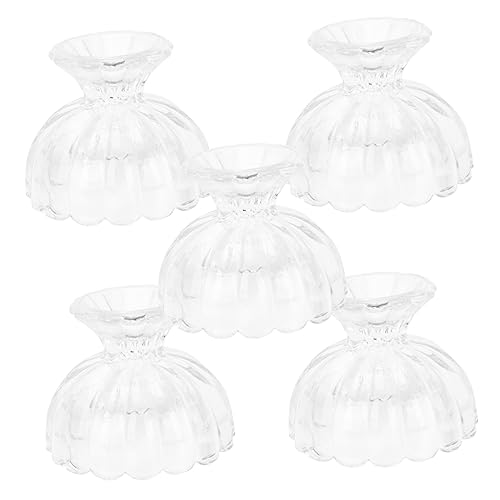 COLLBATH 5 Stück Transparente Glasbecher Fruchtsaftbecher Und Eisbecher Für Desserts Und Parfait COLLBATH 5 Stück Transparente Glasbecher Fruchtsaftbecher Und Eisbecher Für Desserts Und Parfait von COLLBATH