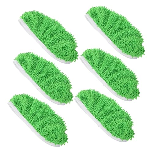COLLBATH 6 Stück Teiliges Mop-ersatzset Mikrofaser-wischpads Waschbar für Holzfliesen Marmor Böden Kompatibel mit Swiffer Vielseitig Feucht Einsetzbar Schnelle Reinigung Langlebig von COLLBATH