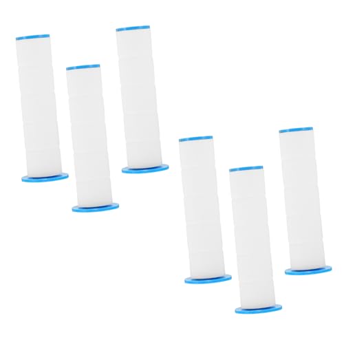 COLLBATH 6 Stück Teiliges PP Baumwollfilter für Duschkopf Praktischer Austauschfilter für Regenduschkopf Effektive Wasserfiltration Einfache Installation Langlebiger Sediment Wasserfilter COLLBATH 6 Stück Teiliges PP Baumwollfilter für Duschkopf Praktischer Austauschfilter für Regenduschkopf Effektive Wasserfiltration Einfache Installation Langlebiger Sediment Wasserfilter von COLLBATH