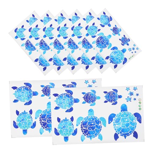 COLLBATH 8 Blätter Teiliges Meeresschildkröten Wandtattoos PVC Ablösbar Kinderfreundlich für Badezimmer Kinderzimmer und Babyzimmer Meereswelt Deko ohne Rückstände COLLBATH 8 Blätter Teiliges Meeresschildkröten Wandtattoos PVC Ablösbar Kinderfreundlich für Badezimmer Kinderzimmer und Babyzimmer Meereswelt Deko ohne Rückstände von COLLBATH